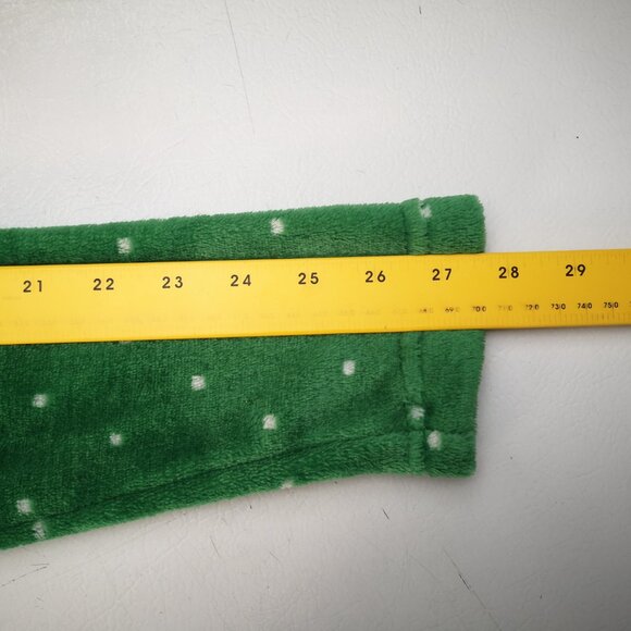 George Ladies Size Medium Green w/ Jingle Bells Fleece Ugly Christmas Sweater - Picture 8 of 9